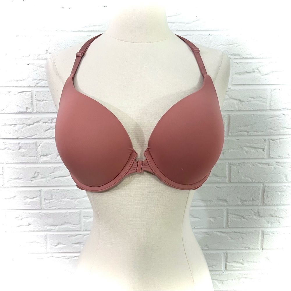 Victoria's Secret Mauve Pink Front-Close T-Shirt Bra